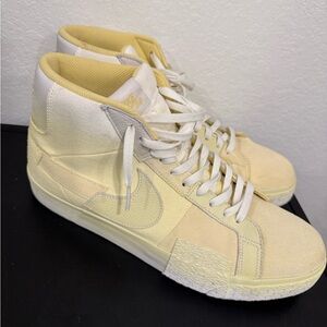 Nike Blazer High-Top Sneakers “Lemon Wash”